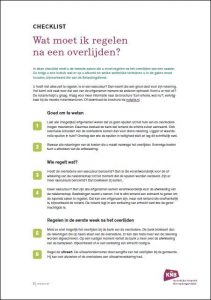 Wat moet ik regelen na een overlijden